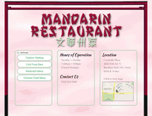 Tablet Screenshot of mandarinbrooklynpark.com